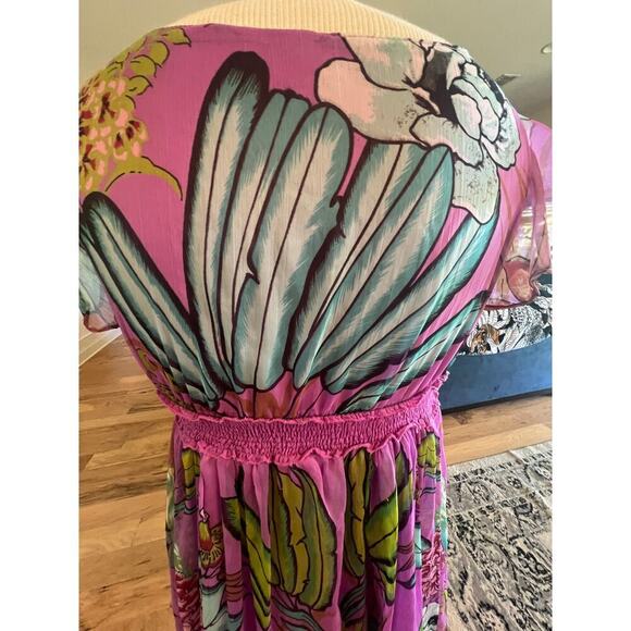 JESSICA TAYLOR GARDEn PARTY FLORAL LINED DRESS WOMENS PLUS SIZE 3X - Picture 8 of 9